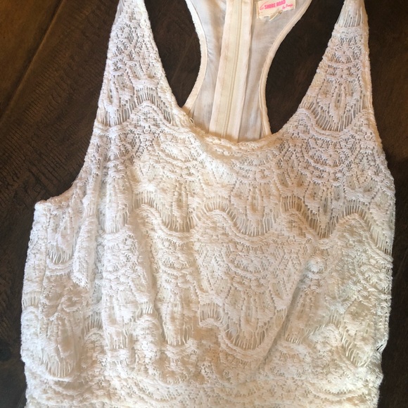 WHITE LACE DRESS - Picture 3 of 8